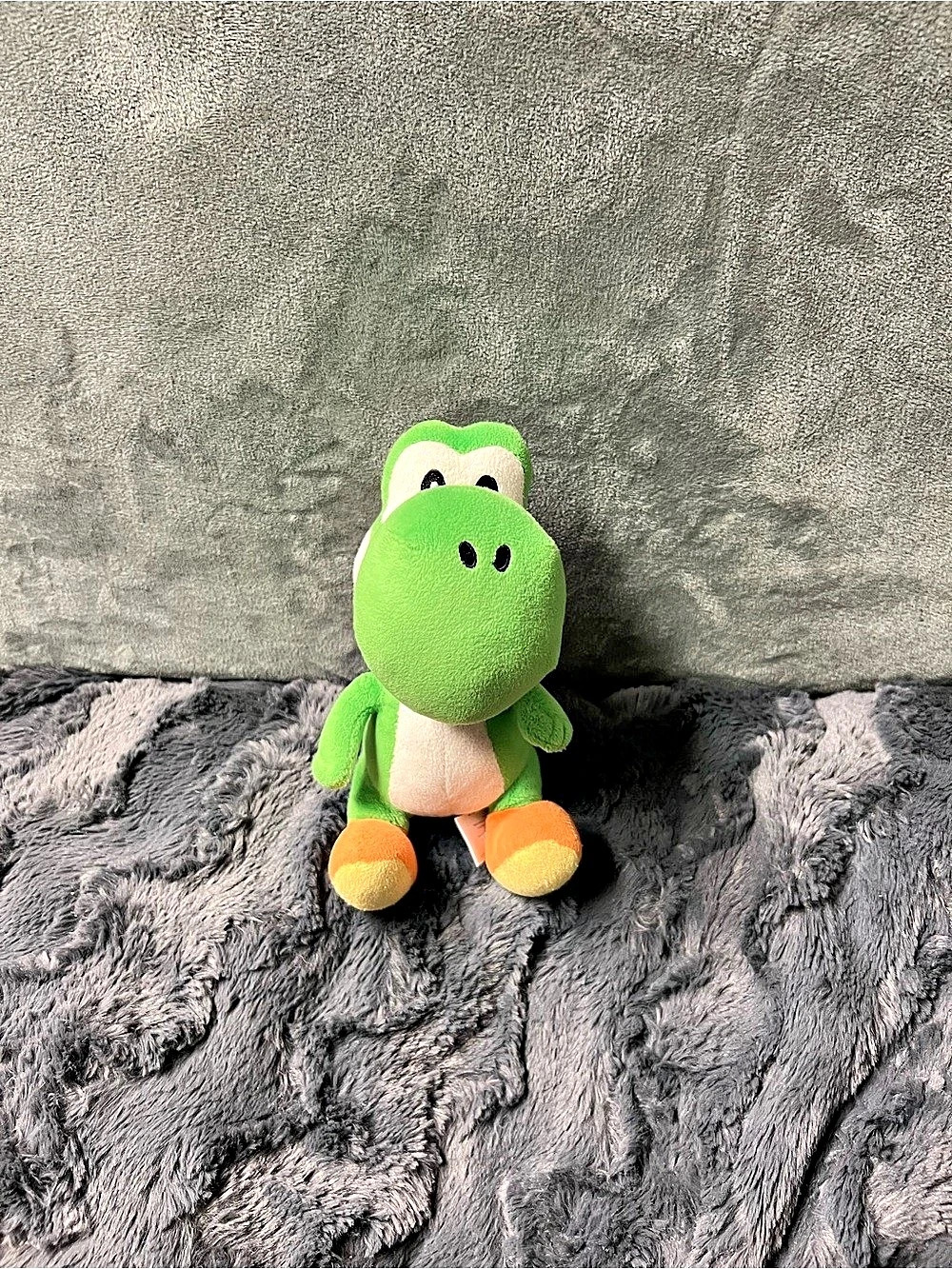 Nintendo Super Mario Yoshi Plush (2010 Edition) ) Green & Orange